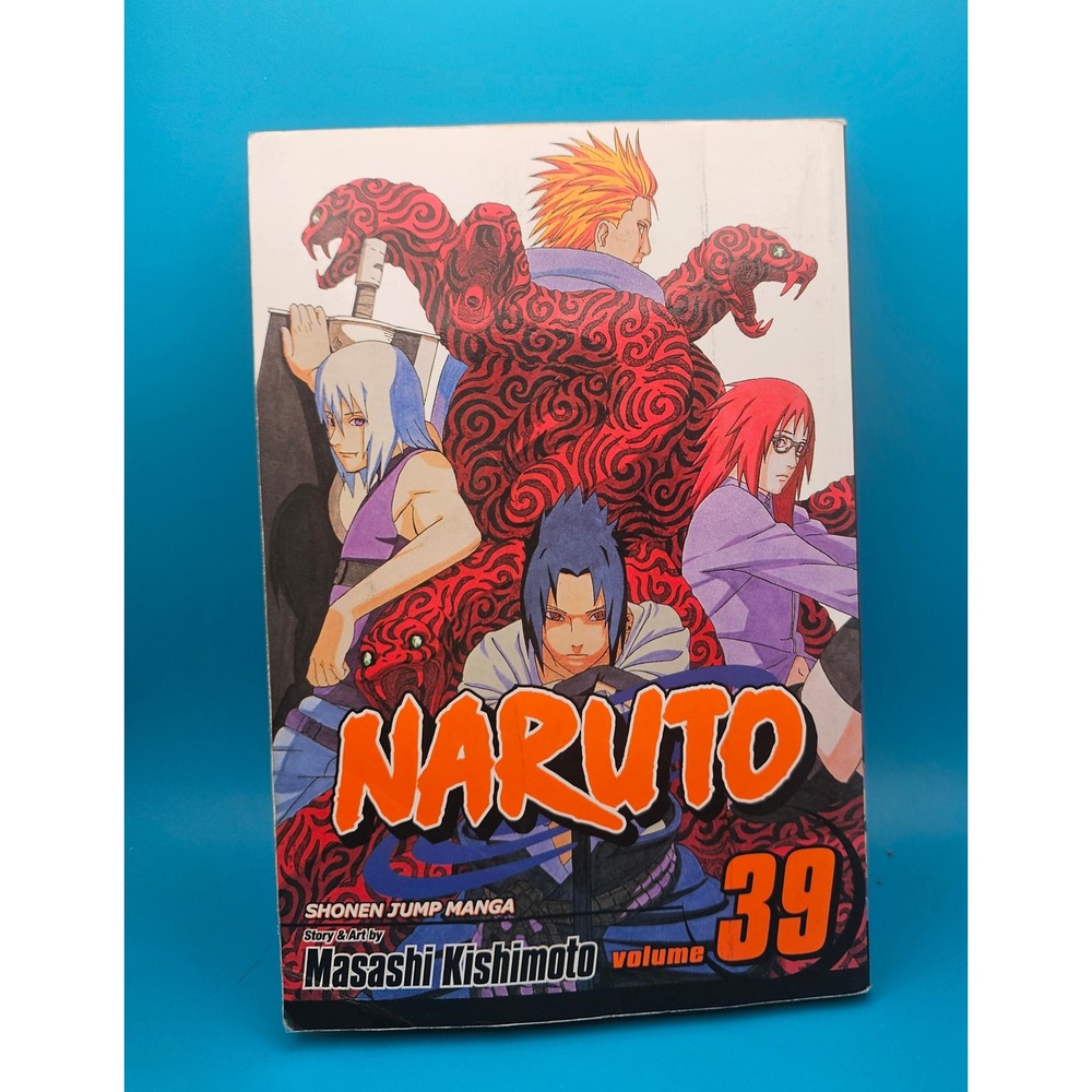 Naruto Manga Volume 39 Shonen Jump Masashi Kishimoto Story & Art